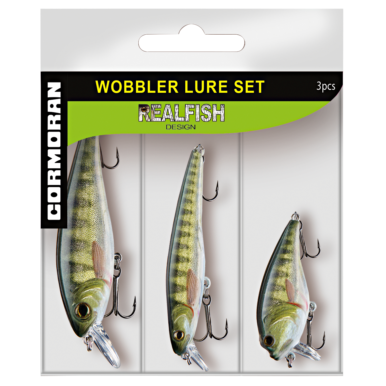 Cormoran Wobbler Set Realfisch Design Perch günstig kaufen Askari