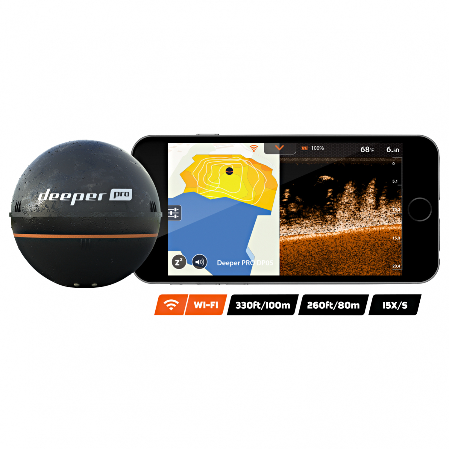 Deeper Fishfinder Smart Sonar Pro G Nstig Kaufen Askari Angelshop