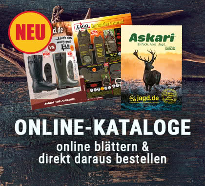 Jagdkatalog von Askari online entdecken und direkt bestellen!