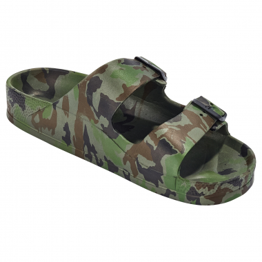 Almwalker Unisex EVA Schlappen Enzo Unisex (Camouflage)