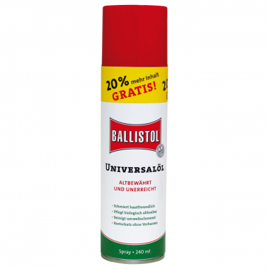 Ballistol Ballistol Universalöl Spray - 240 ml Sondergröße - 20 % mehr Inhalt