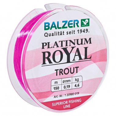 Balzer Angelschnur Platinum Royal Trout (pink)