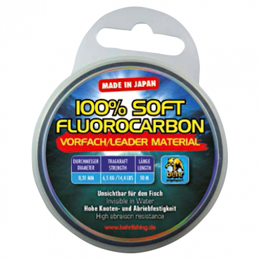Behr 100 % Soft Fluorocarbon-Raubfischvorfach