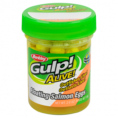 Berkley Softbait Gulp Alive Floating Salmon Eggs (fluo-orange)