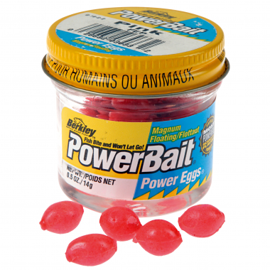 Berkley Softbait PowerBait® Power Eggs® Floating Magnum (Pink)