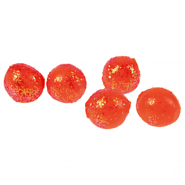 Berkley Softbait Sparkle Power Eggs® Floating Magnum (Fluorescent Orange with Scales)