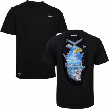 BKK Short Sleeve Casual Shirt, Brand Values GT (Black)