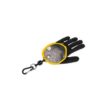 Black Cat Landing Glove, Left XL (Black/Yellow)