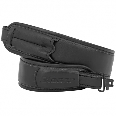 Blaser Gewehrriemen Leder schwarz