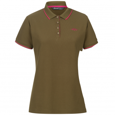 Blaser Polo Shirt 24 Damen (Dunkel Oliv/Heidekraut)