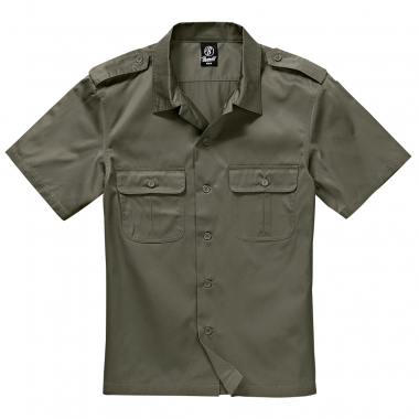 Brandit Herren US Shirt Short Sleeve Herren (Olive)