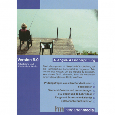 CD Lernprogramm „Angler- und Fischerprüfung 9.0“
