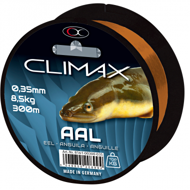 Climax Zielfischschnur Aal (braun)