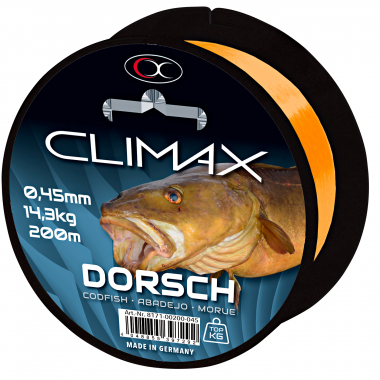 Climax Zielfischschnur Dorsch (gelb)