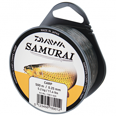 Daiwa Zielfischschnur Samurai Karpfen (grau)