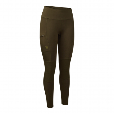 Deerhunter Damen Lady Tights mit Verstärkung (Oliv)