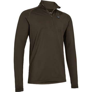Deerhunter Heat Game Unterhemd mit ½-Reißverschluss Unisex (Wood)