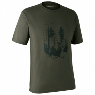 Deerhunter Herren Herren T-Shirt mit Schild