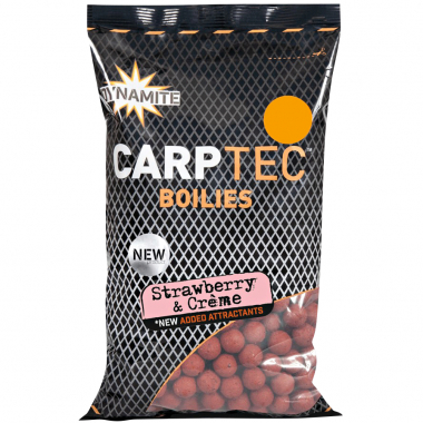 Dynamite Carp-Tec Boilies Strawberry & Creme