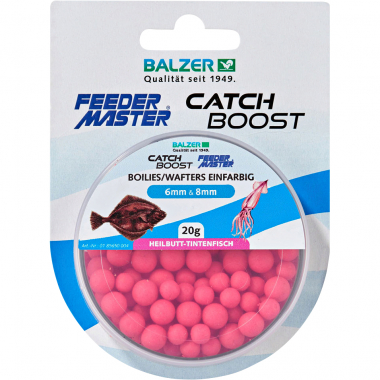Feedermaster Einfarbige Boilies (Heilbut-Tintenfisch)