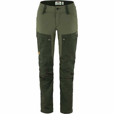 Fjäll Räven Damen Hose Keb (Deep Forest-Laurel Green)