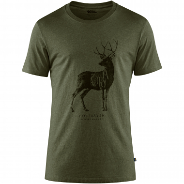 Fjäll Räven Herren Fjäll Räven Herren T-Shirt Deer Print (Tarmac)