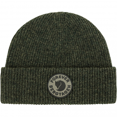 Fjällräven Bergtagen Forever Wool Beanie Unisex (Deep Forest)