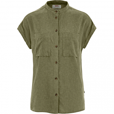 Fjällräven Övik Hemp Shirt SS W Damen (Green)