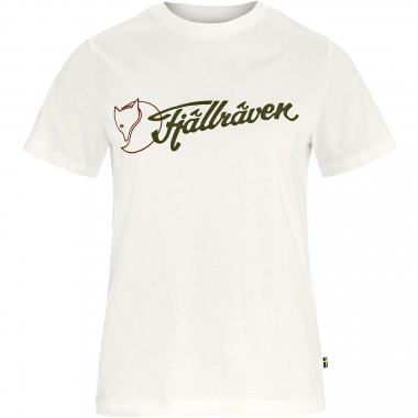 Fjällräven Vardag Archive Logo T-Shirt W Damen (Eggshell)