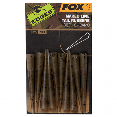 Fox Carp Camo Naked Line Tail Rubbers