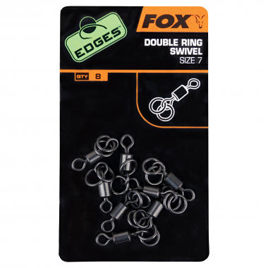 Fox Carp Edges™ Double Ring Swivel