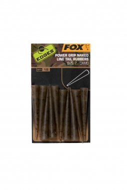 Fox Carp Edges™ Power Grip Naked Line Tail Rubbers (Gr. 7)