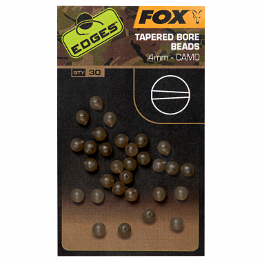 Fox Carp Edges™ Tapered Bore Beads (camo)