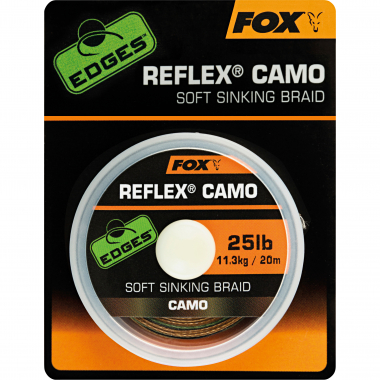 Fox Carp Edges™ Vorfachschnur Reflex (camo)