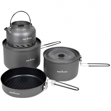 Fox Cookware 4 Piece Deluxe Cook Set