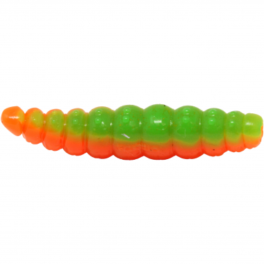 FTM Larvy, Hot Orange/Apple Green