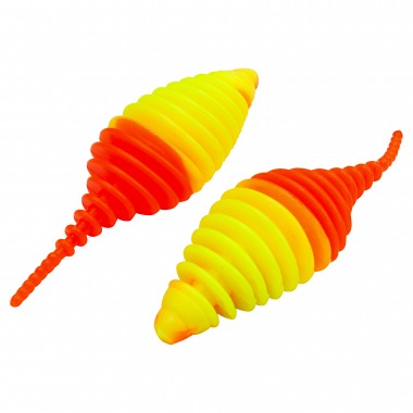 FTM Softbait Omura Baits Pongo (Neon Gelb/Neon Orange)