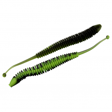 FTM Softbait Omura Baits Snake (Chartreuse/Schwarz UV)