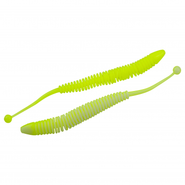 FTM Softbait Omura Baits Snake (Neon Gelb/Weiß UV)