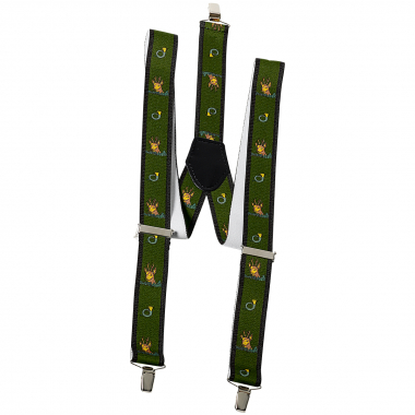 Gürtel "Rehbock" Unisex (Oliv)