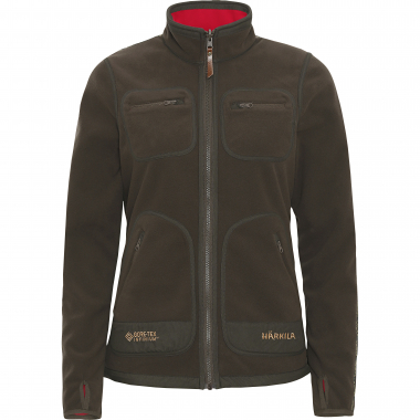 Härkila Kamko Fleece Jacket Damen (Brown/Red)