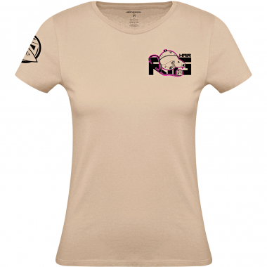 Hotspot Woman Hair Rig T-Shirt Damen (Light Brown)