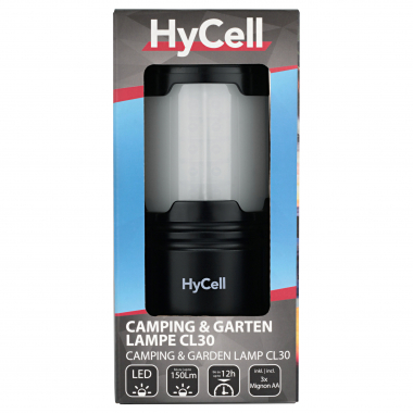 HyCell LED Camping-und Gartenlampe CL30