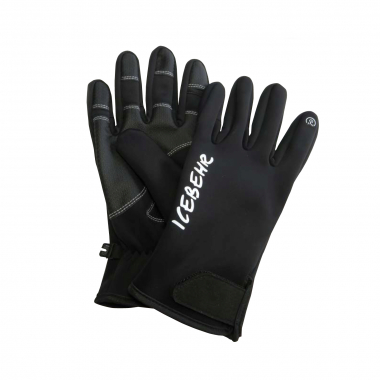 Icebehr Handschuhe Labrador-Eagle Unisex (Schwarz)