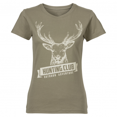il Lago Basic Damen T-Shirt Hunting Club