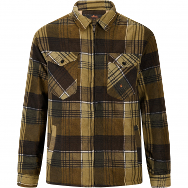 il Lago Basic Herren Fleecejacke Holzfäller 