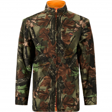 il Lago Basic Herren Fleece-Wendejacke Holk