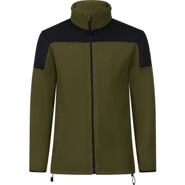 il Lago Prestige Fleecejacke Rouven Herren (Oliv/Schwarz)