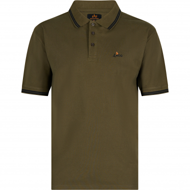 il Lago Prestige Poloshirt Pique Herren (Oliv)