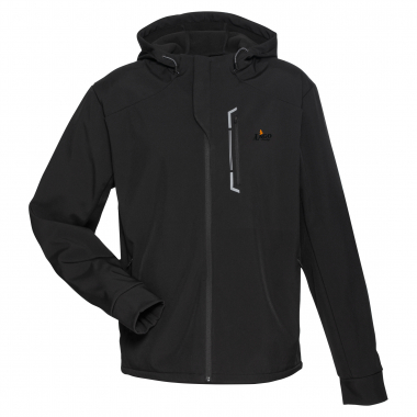 il Lago Prestige Softshelljacke Germania Herren (Schwarz)